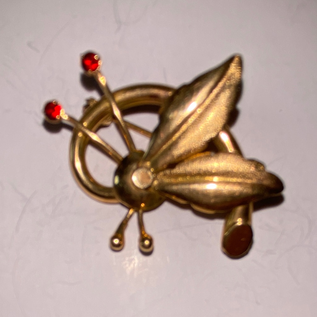 18 Kt Italian Gold Brooch